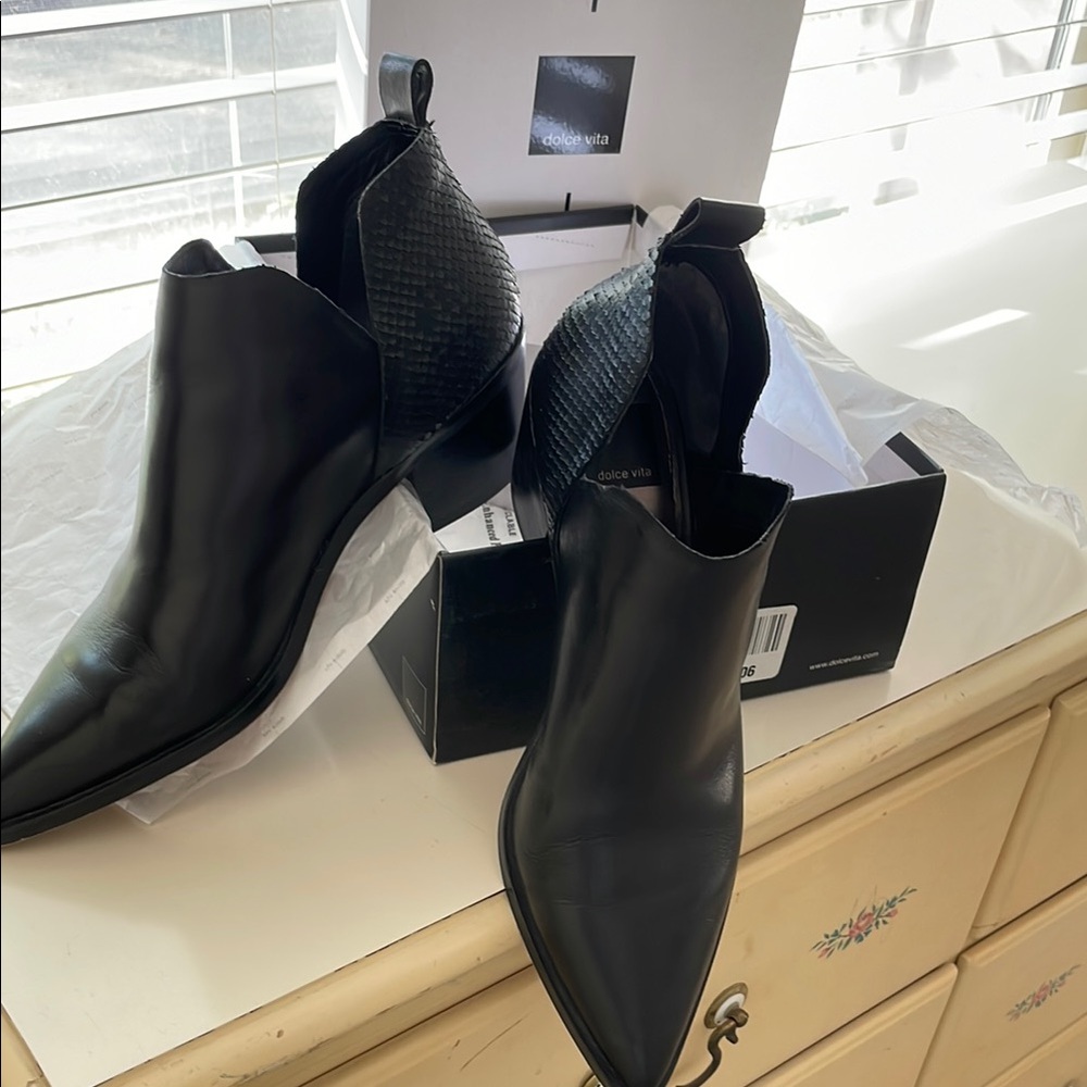 Dolce Vita Black Women's Booties